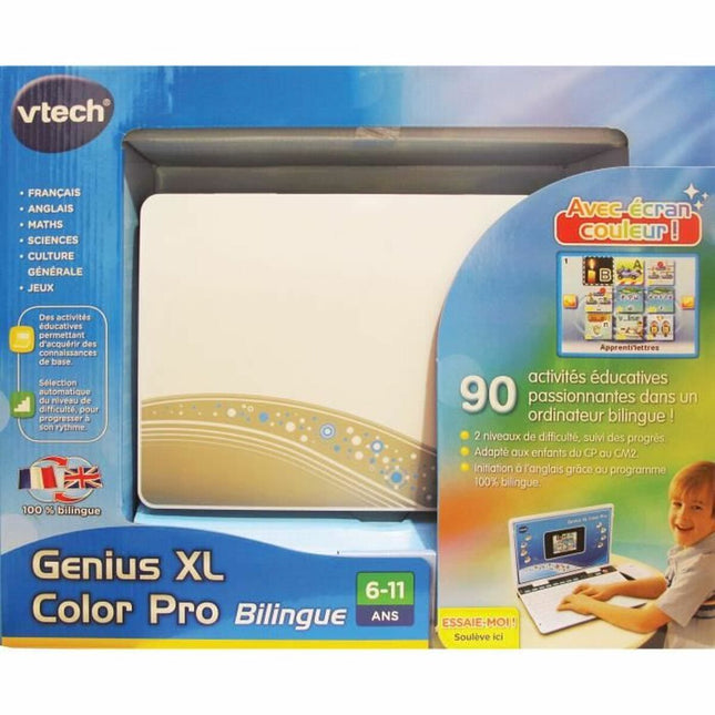 Laptop Genius XL Pro Vtech Genius XL Pro (FR-EN) FR-EN Interaktives Spielzeug + 6 Jahre