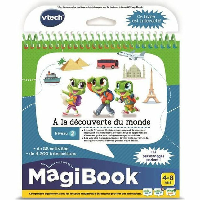 Notizbuch Vtech discovering the world (FR)
