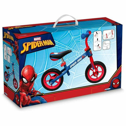 Kinderfahrrad Spiderman   Ohne Pedale 10"