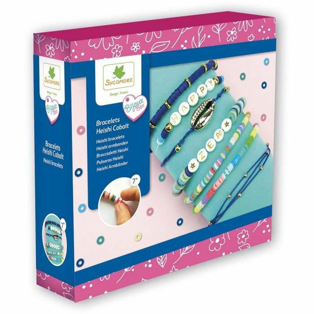 Armband Perlen Sycomore Bracelets Heishi Cobalt