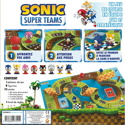 Tischspiel Asmodee Sonic Super Teams (FR)