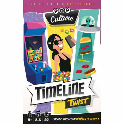 Tischspiel Asmodee Timeline Twist Pop Culture (Französisch)