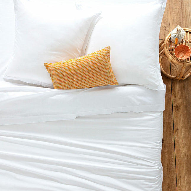 Bettdeckenbezug Atmosphera Weiß (140 x 200 cm)