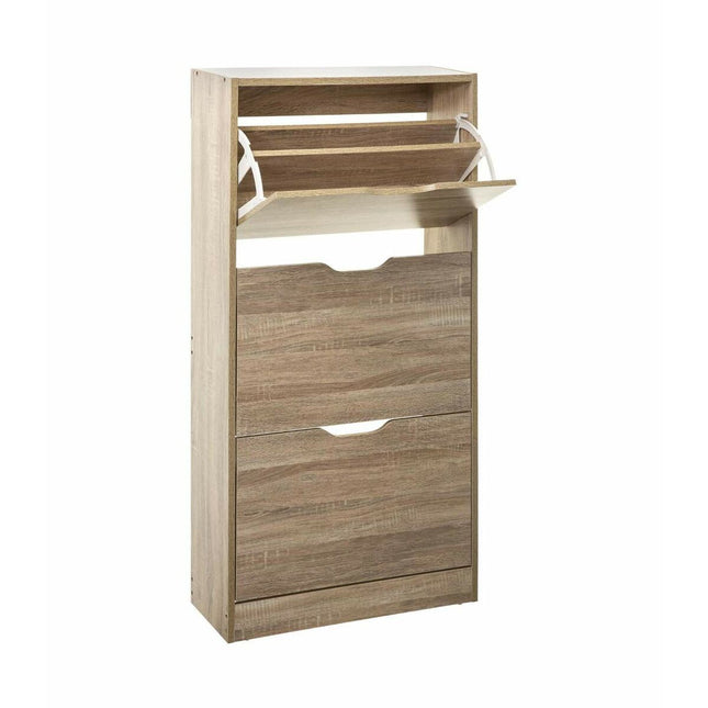 Schuhschrank 5five natürlich Holz (115 x 60 x 24 cm)