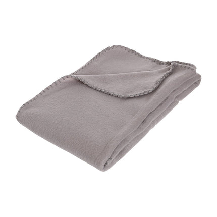 Fleece-Decke Atmosphera Braun Baumwolle (125 x 150 cm)