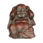 Deko-Figur Atmosphera sabiduria santai Braun Polyesterharz (12 x 11 x 9,5 cm)
