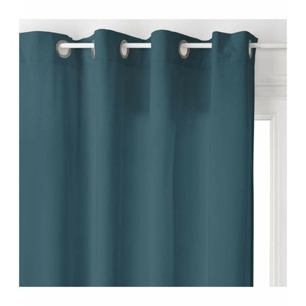 Vorhang Atmosphera Lilou Blau Polyester (140 x 260 cm)
