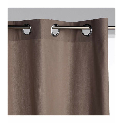 Vorhang Atmosphera Braun Polyester (260 x 140 cm)