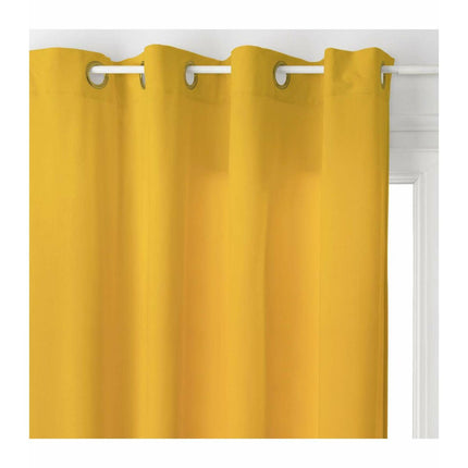 Vorhang Atmosphera Lilou Polyester Senf (140 x 260 cm)
