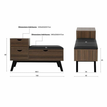 Schuhschrank 100 x 60 cm