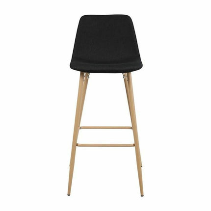 Hocker Aastory Schwarz 2 Stücke 49 x 100 x 46 cm
