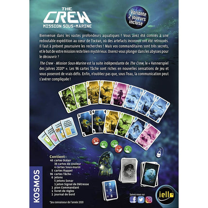 Kartenspiele Iello The Crew: Mission Sous-Marine