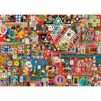 Puzzle Schmidt Spiele Vintage Board Games (1000 Stücke)