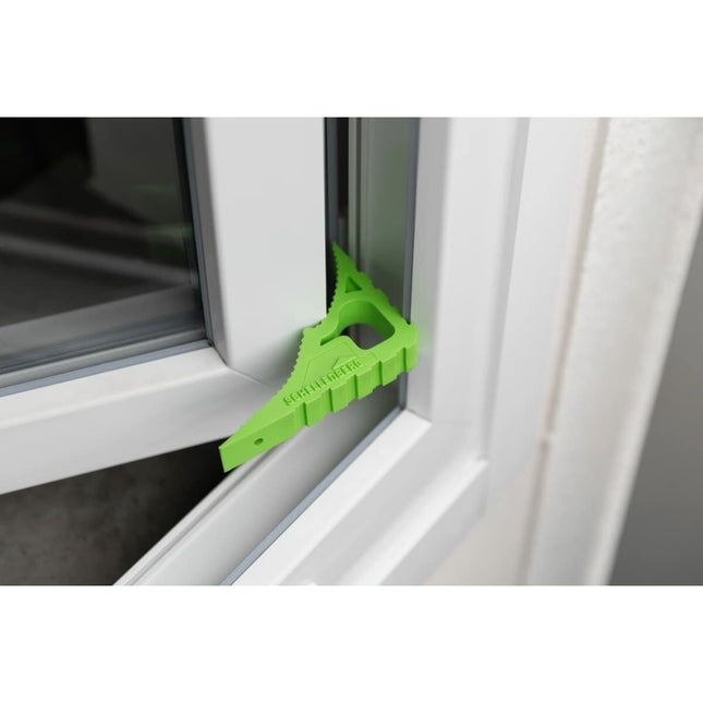 Türhalter Schellenberg Fenster grün Kunststoff (12 x 8,5 x 2 cm)