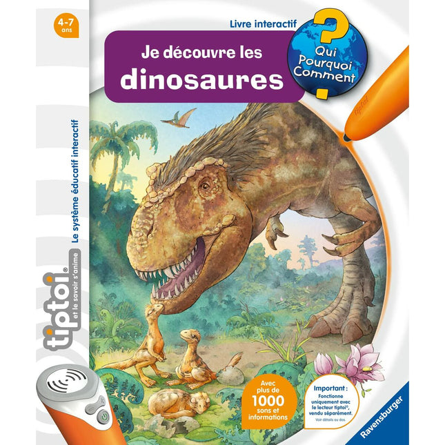 Lernspiel Ravensburger Je decóuvre les dinosaurs (1 Stücke)