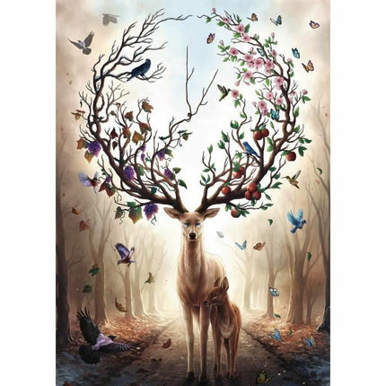 Puzzle Ravensburger 15018 Fantasy Deer 1000 Stücke 70 x 50 cm