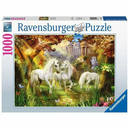 Puzzle Ravensburger 15992 Unicorns in the Forest 1000 Stücke