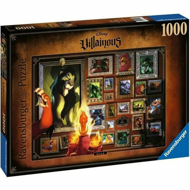 Puzzle Ravensburger Scar - Disney Villainous Collection (1000 Stücke)