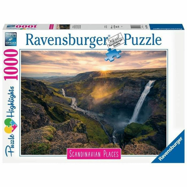 Puzzle Ravensburger Iceland: Kirkjuffellsfoss  (1000 Stücke)