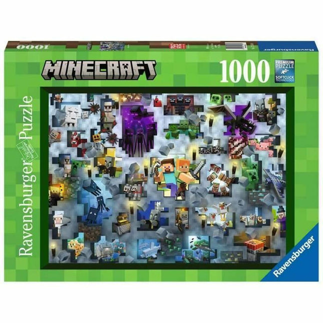 Puzzle Minecraft Mobs 17188 Ravensburger 1000 Stücke