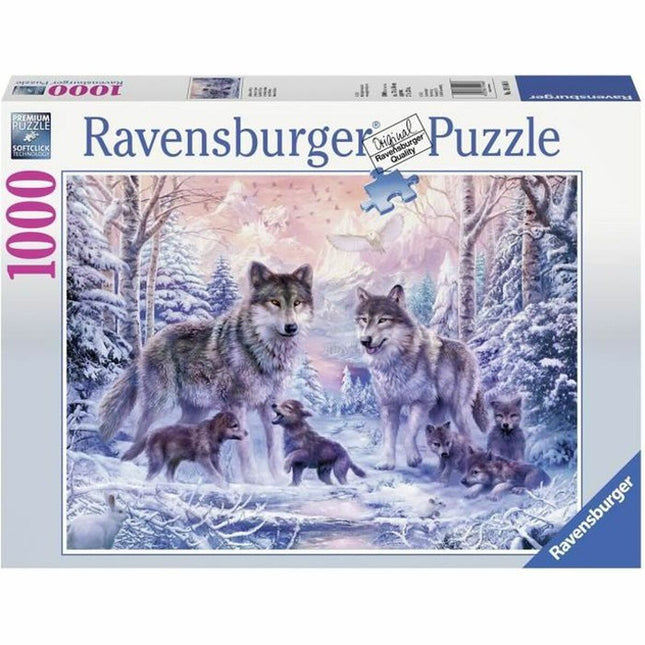 Puzzle Ravensburger 19146 Arctic Wolves 1000 Stücke