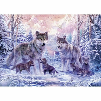 Puzzle Ravensburger 19146 Arctic Wolves 1000 Stücke