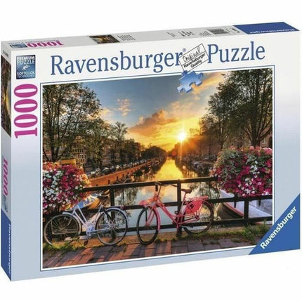 Puzzle Ravensburger 19606 Bicycles in Amsterdam 1000 Stücke