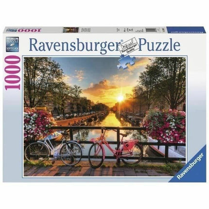 Puzzle Ravensburger 19606 Bicycles in Amsterdam 1000 Stücke