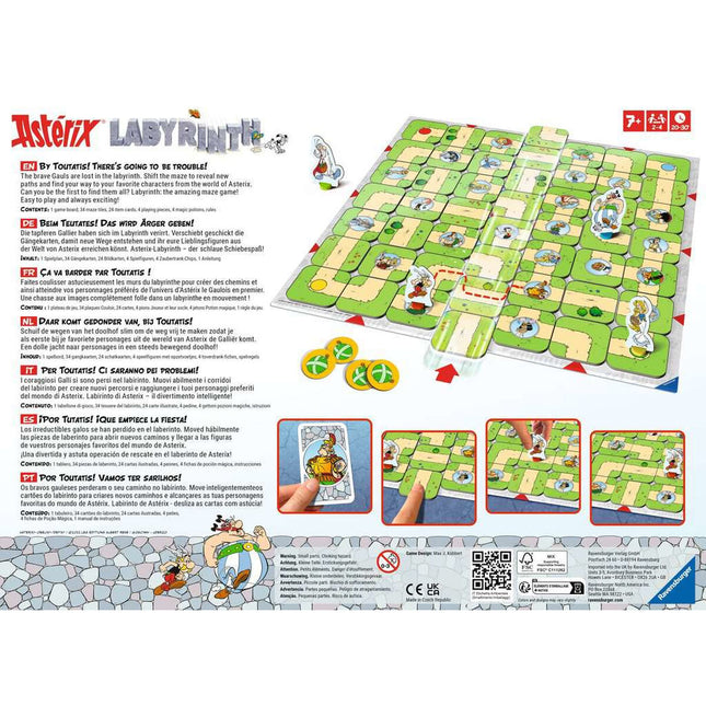 Tischspiel Ravensburger Labyrinth Asterix (FR) Bunt