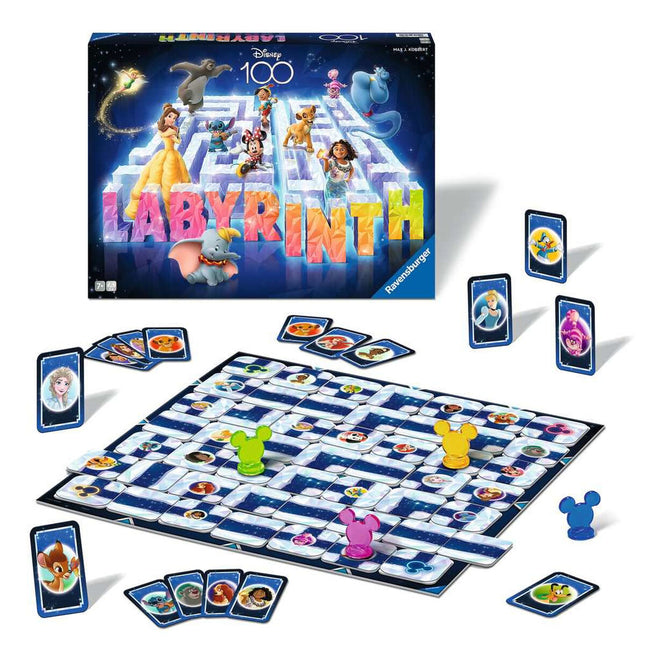 Tischspiel Ravensburger Labyrinth Disney 100th birthday (FR) Bunt