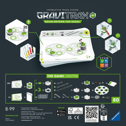 Geschicklichkeitsspiel Ravensburger Gravitrax Pro the Game  Splitter