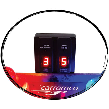 Tisch-Hockey Fire & Ice 146 x 71 x 82 cm LED-Lichter