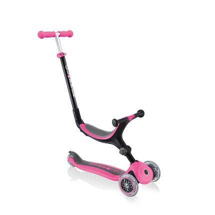 Roller Globber GO Up Biegsam Rosa