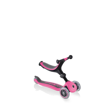 Roller Globber GO Up Biegsam Rosa