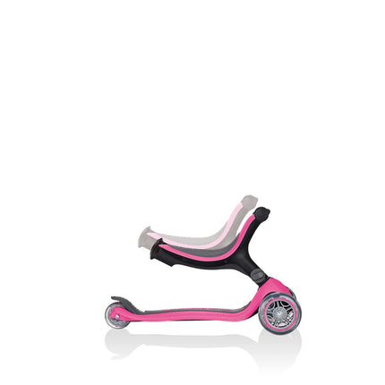 Roller Globber GO Up Biegsam Rosa
