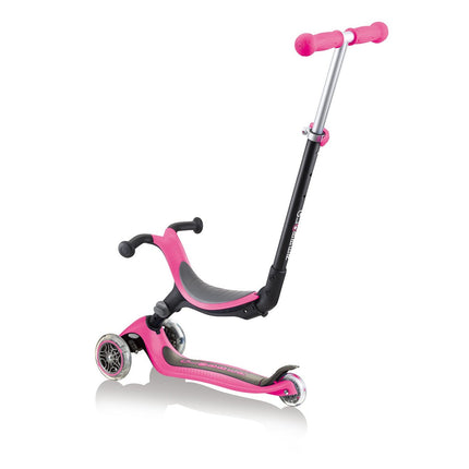 Roller Globber GO Up Biegsam Rosa