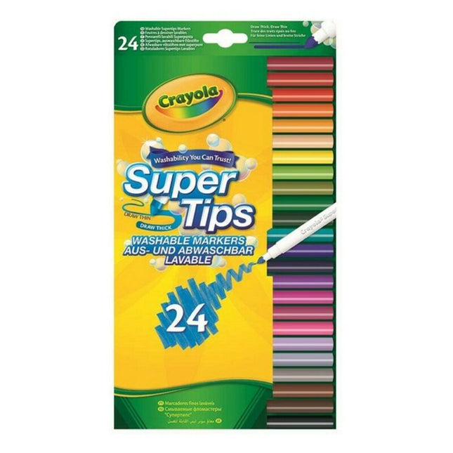Filzstifte Crayola Waschbar (24 uds)