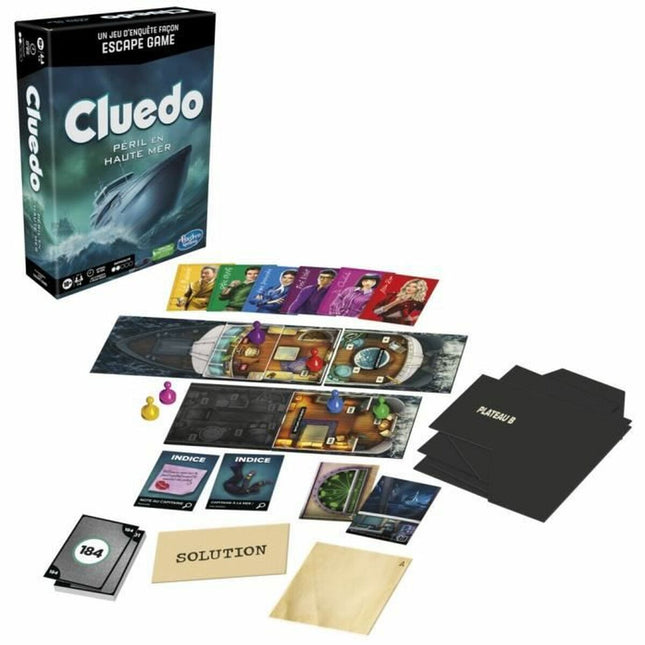 Geschicklichkeitsspiel Hasbro Cluedo	Péril en Haute Mer (FR)