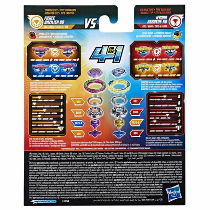 Kreisel Hasbro Hydra Kerbeus K8 VS Fierce Bazilisk B8 Beyblade 2 Stück