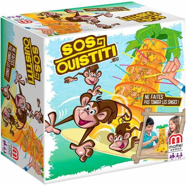 Tischspiel Monos Locos Mattel SOS Ouistiti