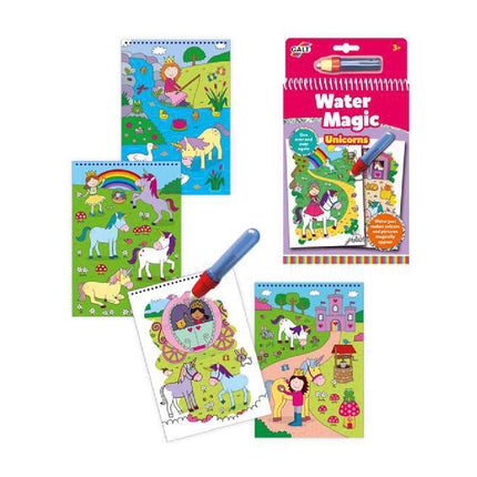 Block mit Zeichnungen zum Ausmalen Water Magic Diset