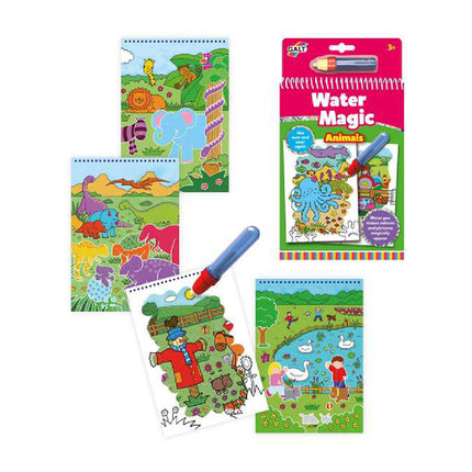Block mit Zeichnungen zum Ausmalen Water Magic Diset