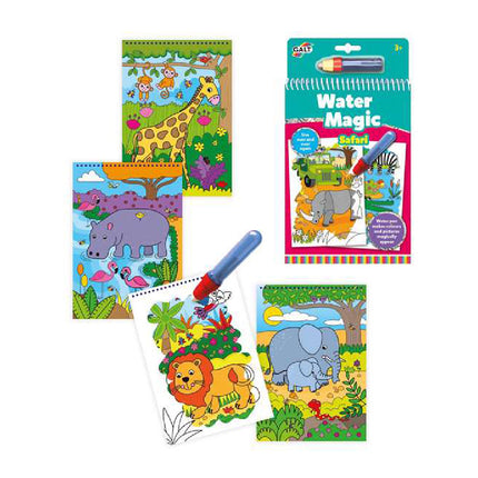 Block mit Zeichnungen zum Ausmalen Water Magic Diset