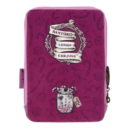 Geldbeutel Gorjuss Sugar and spice Lila (11 x 14.5 x 2 cm)