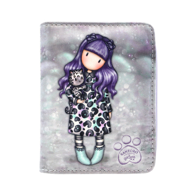 Tasche Gorjuss Smitten kitten Schwarz Weiß (10 x 13 x 2,5 cm)