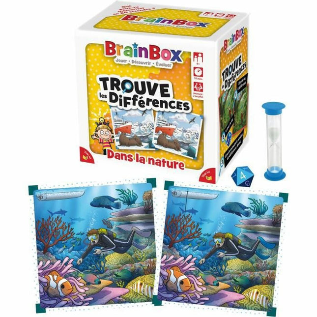 Tischspiel Asmodee BrainBox Nature (FR)