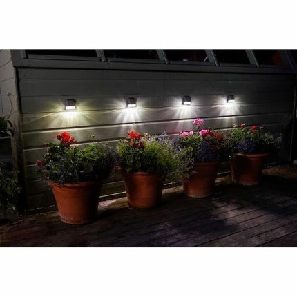Wandleuchte Smart Garden Kunststoff 3 Lm (4 Stück)