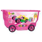 Konstruktionsspiel Clics ROLLERBOX GLITTER Bunt 400 Stücke