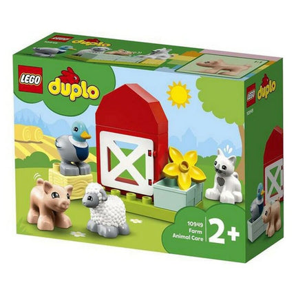Playset Duplo Farm Animal Care Lego 10949 + 2 Jahre (11 pcs)