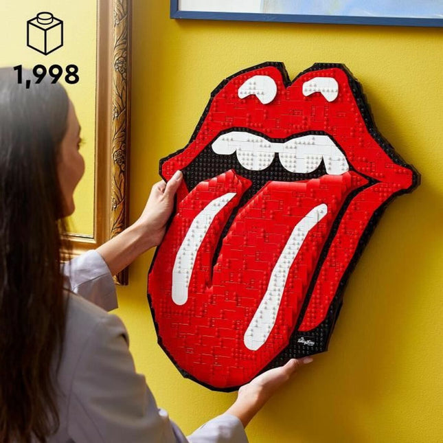 Konstruktionsspiel Lego Art The Rolling Stones